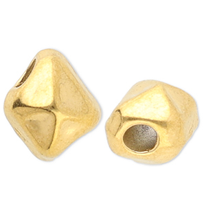 Roestvrij stalen (RVS) stainless steel kralen irregular Gold