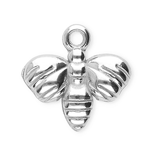 Roestvrij stalen (RVS) Stainless steel bedels bij Silver