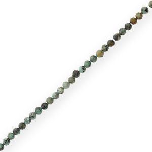 Natuursteen kralen chalcedoon (jaspis) 4mm facet geslepen Multicolour green