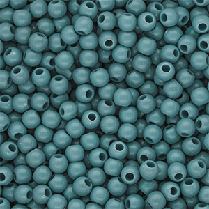 6 mm DQ acryl kralen shiny Cameo blue 15-4414 TCX