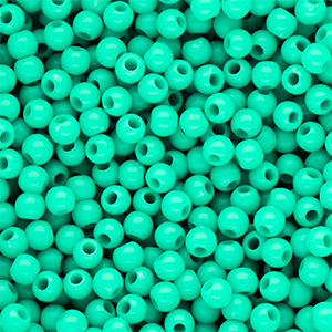 4 mm DQ acryl kralen shiny Cabbage green 13-5714 TCX