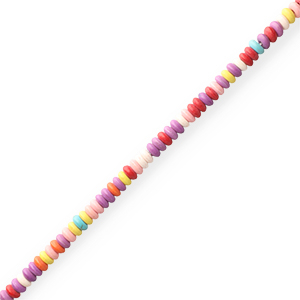 Kralen keramiek rondellen Multicolour
