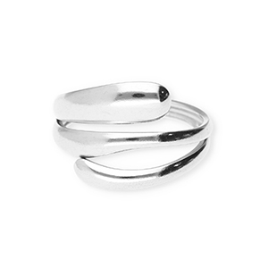 Roestvrij stalen (RVS) Stainless steel ringen Silver
