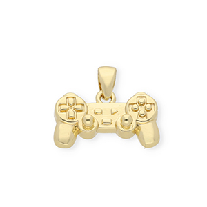 Brass TQ metaal bedels controller Gold