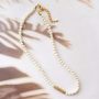 Trendy sieraden ontwerpen met DQ Grieks keramiek gold spot kralen