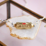 Ontwerp sieraden met brass metalen C.U.S&reg; sieraden message beads
