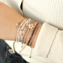 Elegante armbanden collectie met hematite kralen