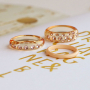 Combineer diverse ringen voor een elegante look