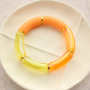 Get creative met acryl tube kralen mat summer en AB coating