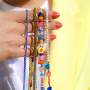 Zomer inspiratie met schelp en polymeer kralen