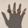 Rvs ringen combineren en passend maken met de ringverkleiner