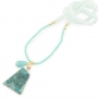 Prachtige sieraden met nieuwe half edelsteen hangers
